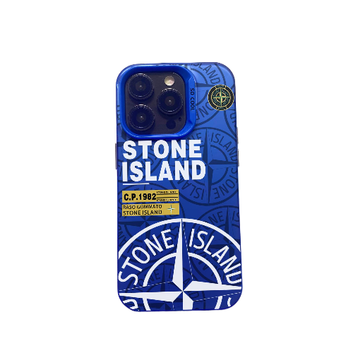 coque Stone-Island Bleu